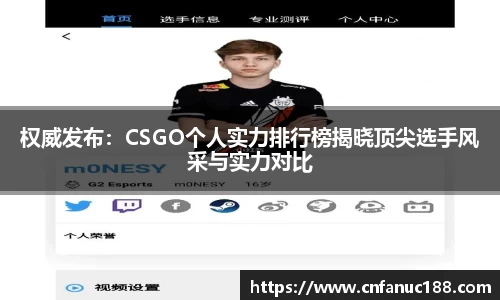 权威发布：CSGO个人实力排行榜揭晓顶尖选手风采与实力对比